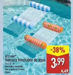 ALDI BESTWAY Hamaca hinchable de agua oferta