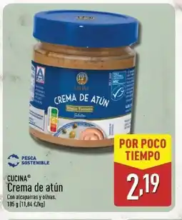 ALDI CUCINA Crema de atún oferta