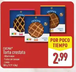 ALDI CUCINA Tarta crostata oferta