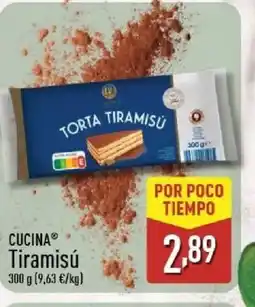 ALDI CUCINA Tiramisú oferta