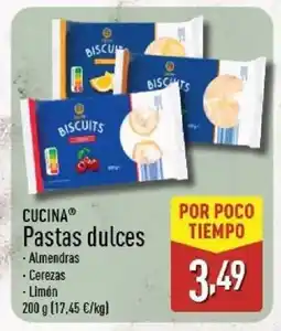 ALDI CUCINA Pastas dulces oferta
