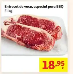 Alcampo Entrecot de vaca, especial para BBQ oferta