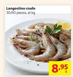 Alcampo Langostino crudo oferta