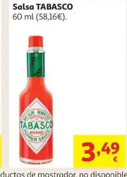 Alcampo TABASCO Salsa oferta