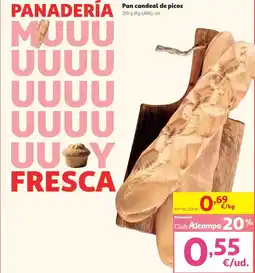 Alcampo Alcampo - pan candeal de picos oferta