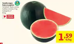 Alcampo Style - sandía negra oferta