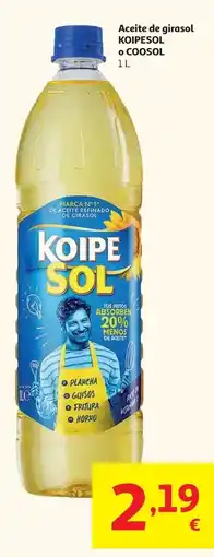Alcampo Koipesol - aceite de girasol oferta
