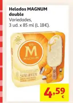 Alcampo MAGNUM Helados double oferta