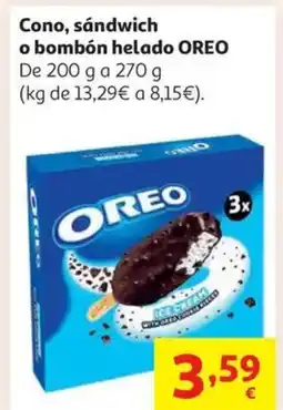 Alcampo OREO Cono, sándwich o bombón helado oferta