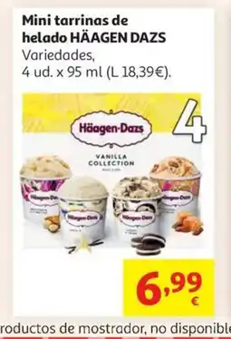 Alcampo HÄAGEN DAZS Mini tarrinas de helado oferta