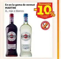 Alcampo MARTINI En en la gama de vermut oferta