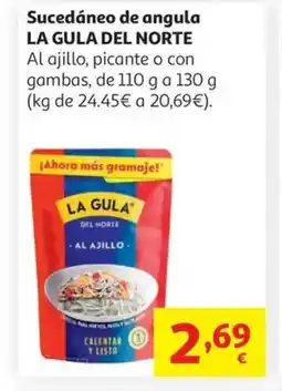 Alcampo LA GULA DEL NORTE Sucedáneo de angula oferta