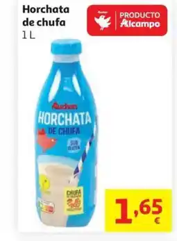 Alcampo Horchata de chufa oferta