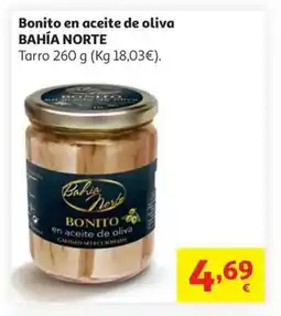 Alcampo BAHÍA NORTE Bonito en aceite de oliva oferta