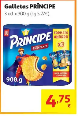 Alcampo PRÍNCIPE Galletas oferta