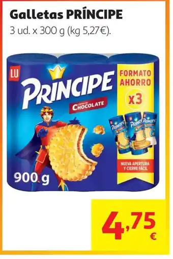 Alcampo PRÍNCIPE Galletas oferta