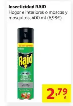 Alcampo RAID Insecticidad oferta