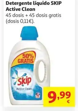 Alcampo SKIP Detergente líquido Active Clean oferta