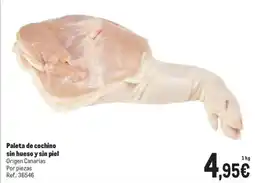 Makro Paleta de cochino sin hueso y sin piel oferta