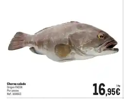Makro Cherne salado oferta