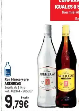 Makro AREHUCAS Ron blanco y oro oferta