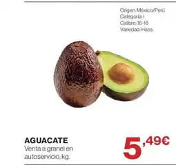 El Corte Inglés Aguacate oferta