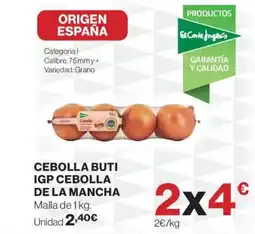 El Corte Inglés Cebolla buti igp cebolla de la mancha oferta