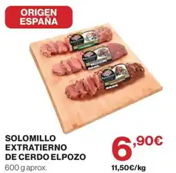 El Corte Inglés ELPOZO Solomillo extratierno de cerdo oferta
