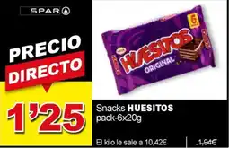 SPAR Huesitos Snacks oferta