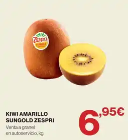 El Corte Inglés Kiwi amarillo sungold zespri oferta
