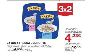 El Corte Inglés LA GULA FRESCA DEL NORTE oferta