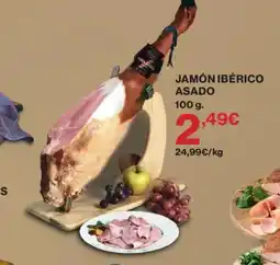 El Corte Inglés Jamón ibérico asado oferta