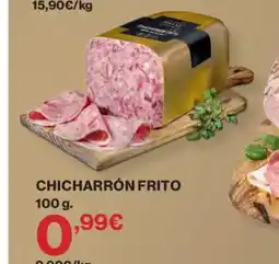 El Corte Inglés Chicharrón frito oferta