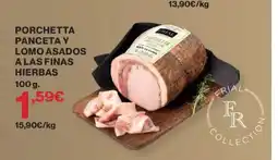 El Corte Inglés Porchetta panceta y lomo asados a las finas hierbas oferta
