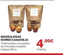 El Corte Inglés Magdalenas horno casavieja oferta