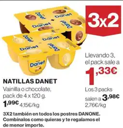 El Corte Inglés DANET Natillas oferta
