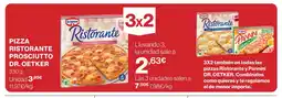 El Corte Inglés DR. OETKER Pizza ristorante prosciutto oferta
