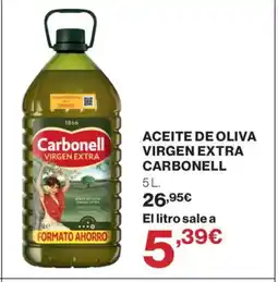 El Corte Inglés CARBONELL Aceite de oliva virgen extra oferta