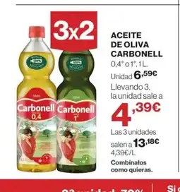 El Corte Inglés CARBONELL Aceite de oliva oferta