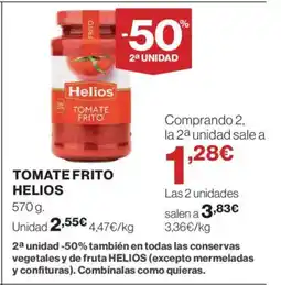 El Corte Inglés HELIOS Tomate frito oferta