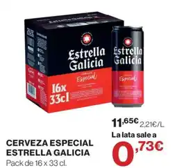 El Corte Inglés ESTRELLA GALICIA Cerveza especial oferta