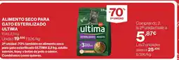 El Corte Inglés ULTIMA Alimento seco para gato esterilizado oferta