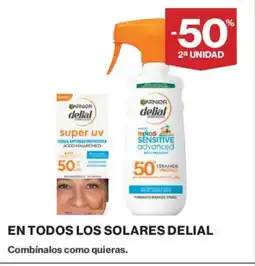 El Corte Inglés DELIAL En todos los solares oferta