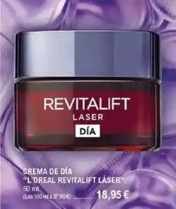 E.Leclerc L'OREAL REVITALIFT LÁSER Crema de día oferta