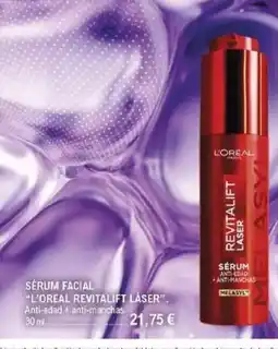 E.Leclerc L'OREAL REVITALIFT LÁSER Sérum facial oferta