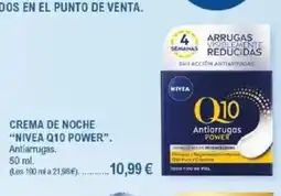E.Leclerc NIVEA Q10 POWER Crema de noche oferta