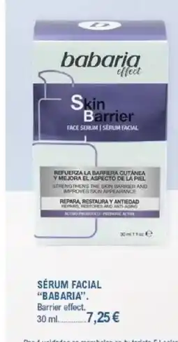E.Leclerc BABARIA Sérum facial oferta