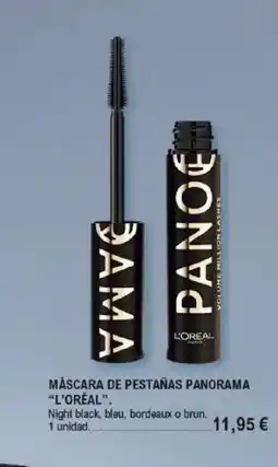 E.Leclerc L'ORÉAL Máscara de pestañas panorama oferta