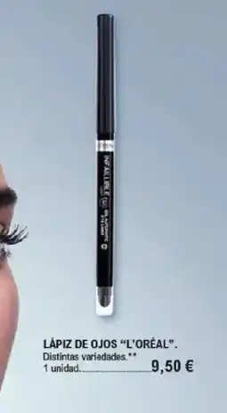 E.Leclerc L'ORÉAL Lápiz de ojos oferta