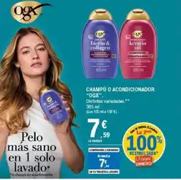 E.Leclerc OGX Champú o acondicionador oferta